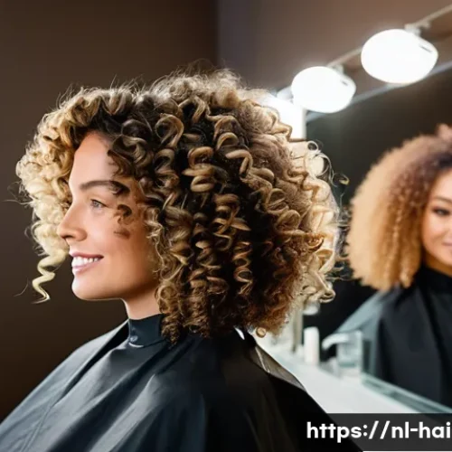Home 27 헤어디자이너 경력 관리 노하우 - **A highly skilled female hairdresser, of Dutch appearance, with a warm smile and modern, stylish wo...