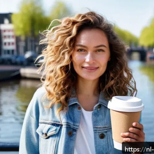 Home 30 헤어디자이너 창작 스타일링 팁 - A stylish Dutch woman with natural, voluminous beachy waves styled using sea salt spray on damp hair...